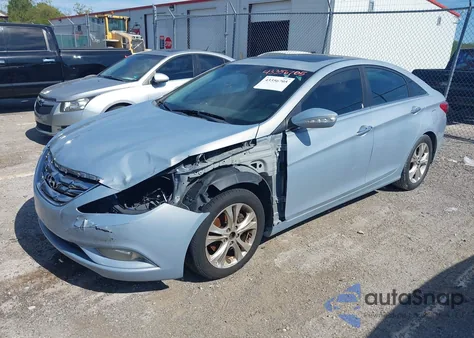 2011 Hyundai Sonata Limited z USA, uszkodzony, nr VIN 5NPEC4AC3BH147657